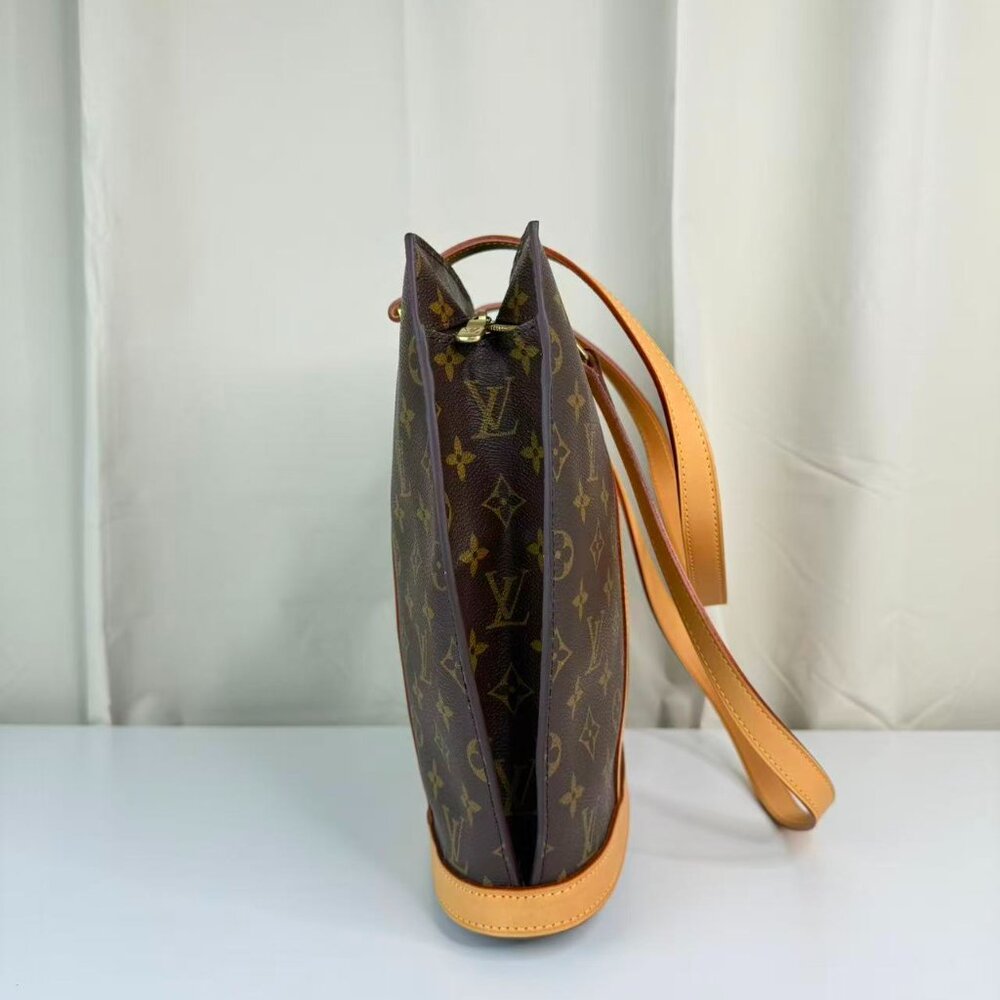 Louis Vuitton Monogram Canvas Shoulder Bag Tote - Picture 4 of 7